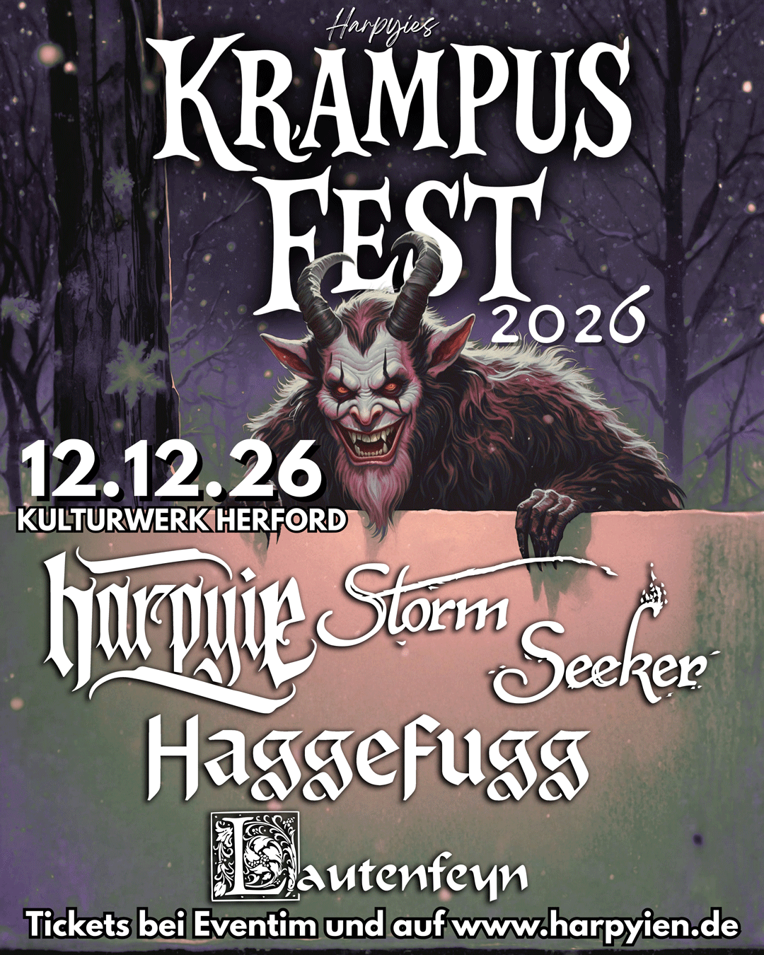 HARPYIE – KRAMPUS FEST 2026 Hardticket