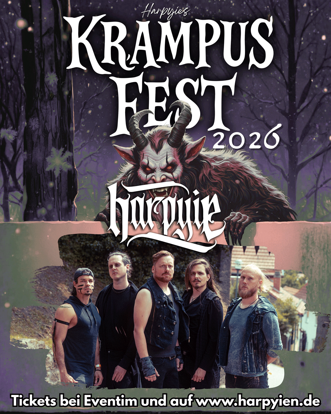 HARPYIE – KRAMPUS FEST 2026 Hardticket