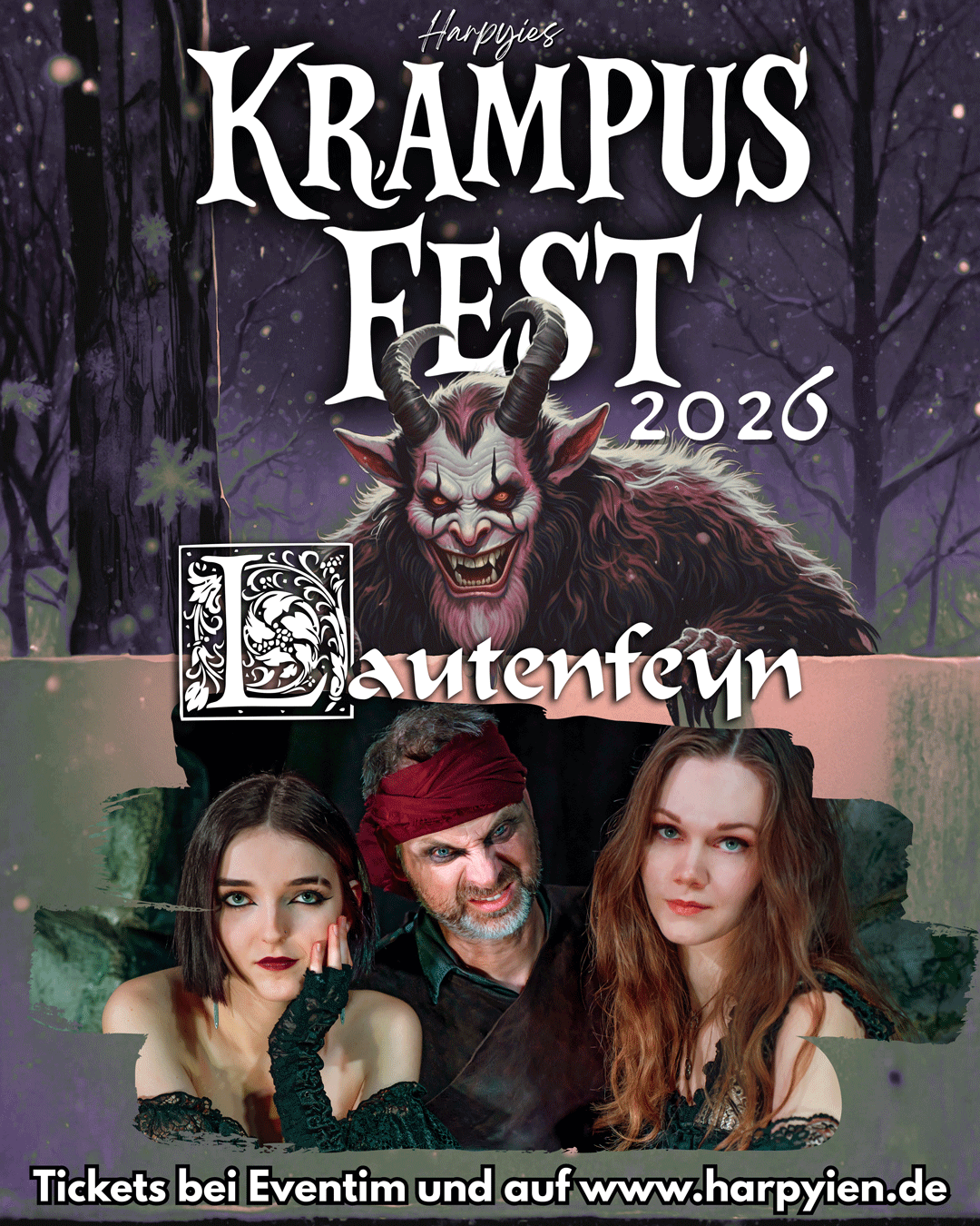 HARPYIE – KRAMPUS FEST 2026 Hardticket