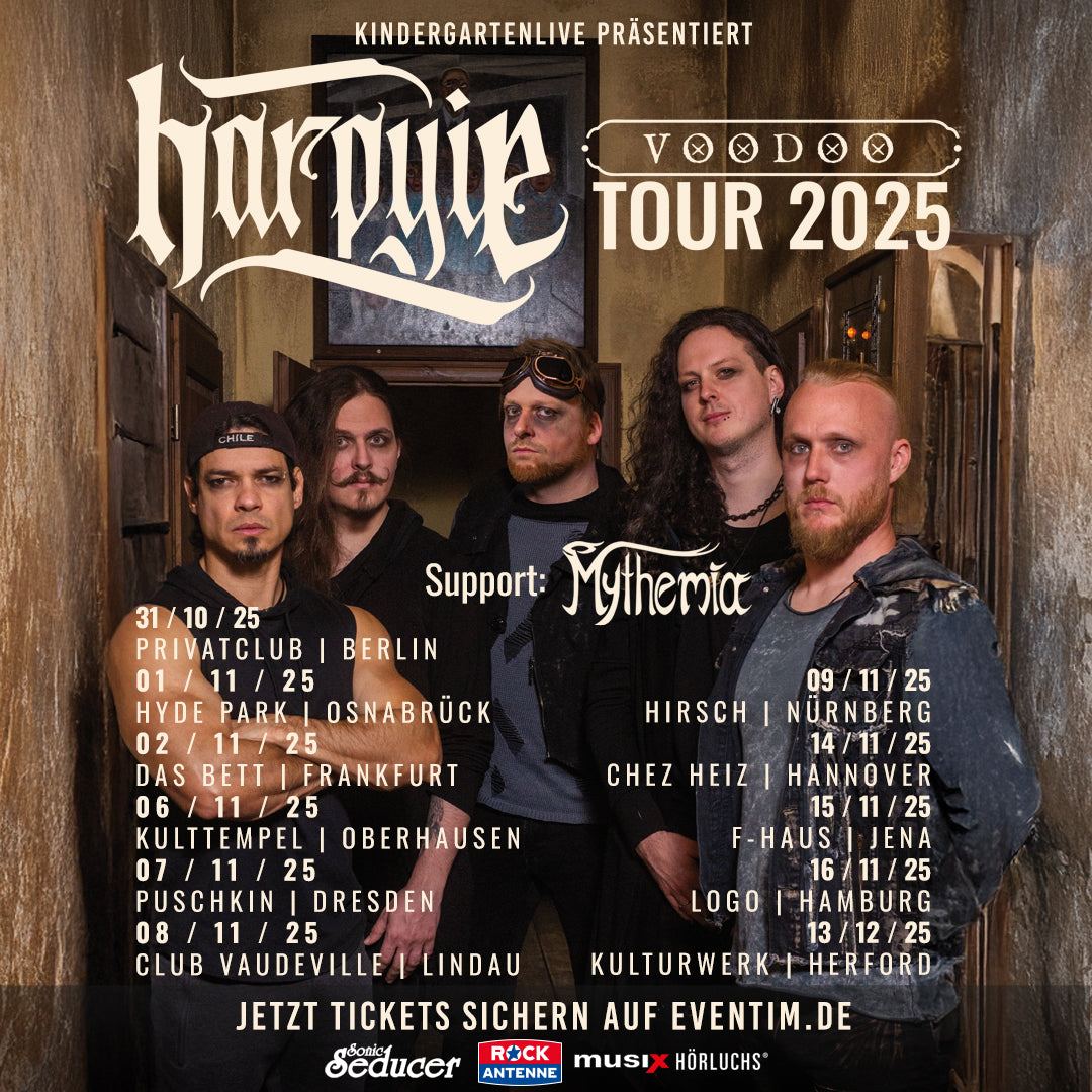 HARPYIE – Voodoo Tour 2025 Hardtickets