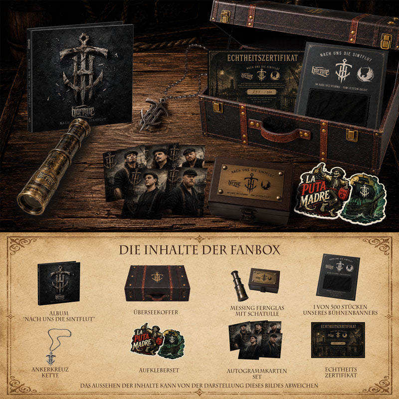 HARPYIE Fanbox Nach uns die Sintflut Deluxe Edition